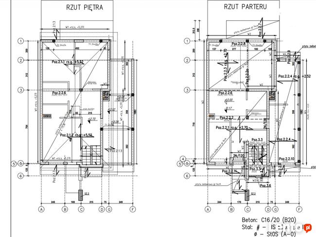 Dom szeregow. Osiedle Południowe. Kielce Dyminy.