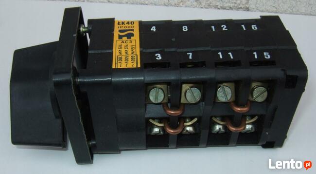 SPAMEL ŁĄCZNIK WYŁĄCZNIK WARSTWOWY KRZYWKOWY ŁK 40