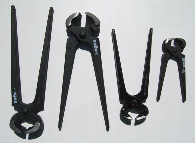 OBCĘGI DO GWOŹDZI KUŹNIA Typ RSCa 125mm RĘCZNE KUTE NIE UŻYW