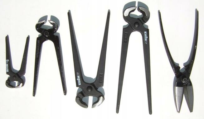 OBCĘGI DO GWOŹDZI KUŹNIA Typ RSCa 125mm RĘCZNE KUTE NIE UŻYW