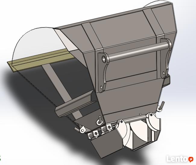 Szufla do big bagów hydrauliczna kramer manitou jcb big bag