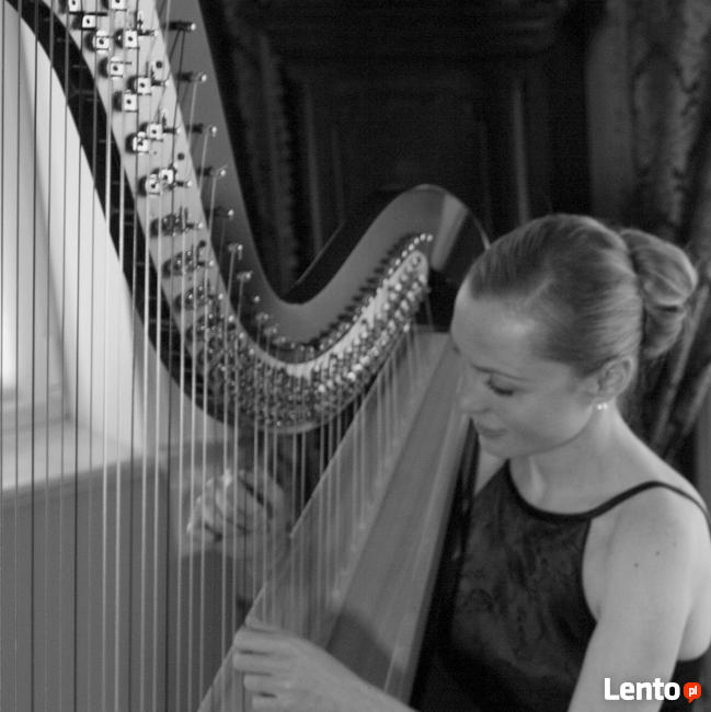 Harfistka harfa na slub i wesele