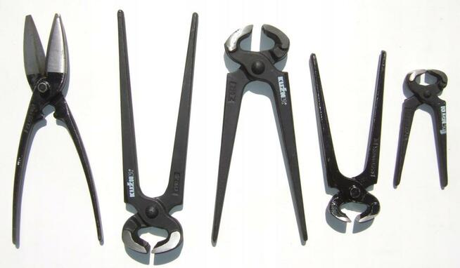 OBCĘGI DO GWOŹDZI KUŹNIA Typ RSCa 125mm RĘCZNE KUTE NIE UŻYW