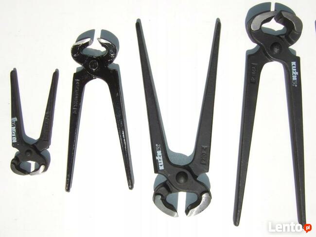 OBCĘGI DO GWOŹDZI KUŹNIA Typ RSCa 125mm RĘCZNE KUTE NIE UŻYW