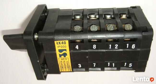 SPAMEL ŁĄCZNIK WYŁĄCZNIK WARSTWOWY KRZYWKOWY ŁK 40