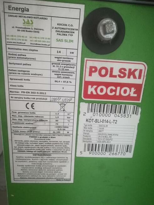 Piec SAS Slim 14kw