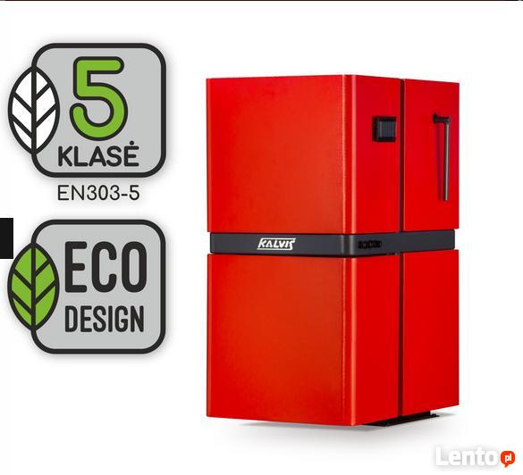 Kocioł c.o. na pellet KALVIS K8-16 DG klasa 5 compact