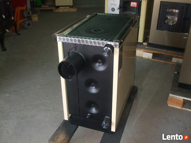 Kuchnia węglowa i kocioł c.o. Kalvis 4 CN