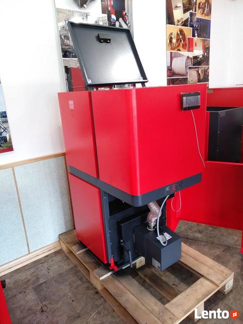 Kocioł c.o. na pellet KALVIS K8-16 DG klasa 5 compact