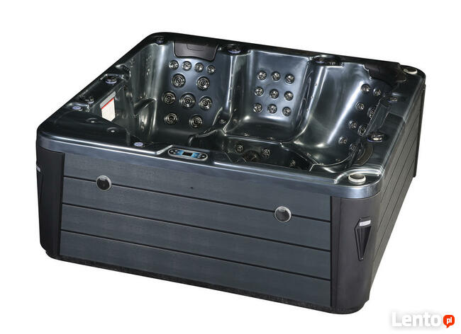 Nowa luksusowa wanna ogrodowa z hydromasażem, jacuzzi SPA