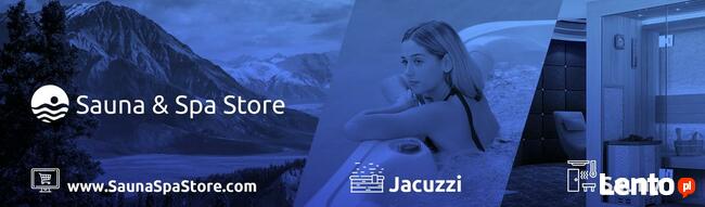 Nowa luksusowa wanna ogrodowa z hydromasażem, jacuzzi SPA