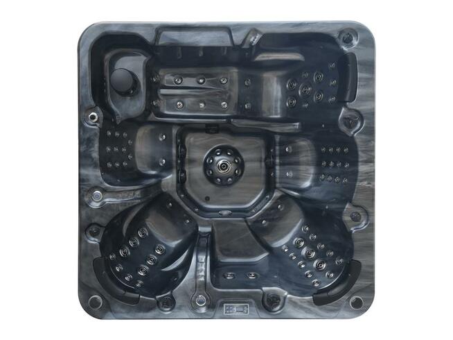 Nowa luksusowa wanna ogrodowa z hydromasażem, jacuzzi SPA