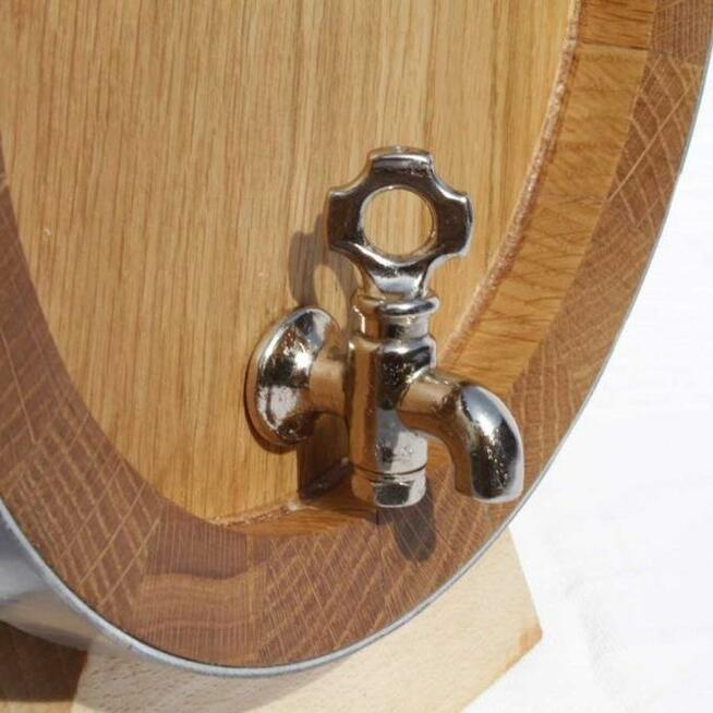 Beczka dębowa 5 litrów - Idealna na stół Weselny lub