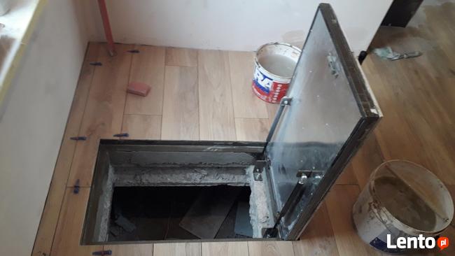 Włazy do piwnicy , do podłogi