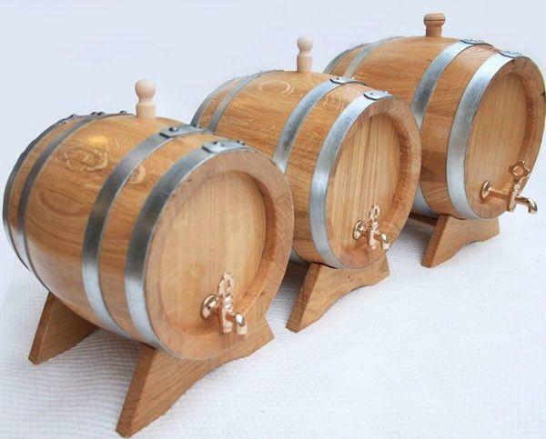 Beczka dębowa 5 litrów - Idealna na stół Weselny lub