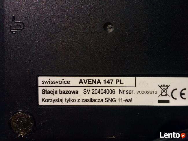 Stacjonarny bezprzewodowy telefon cyfrowy, 35 zł.