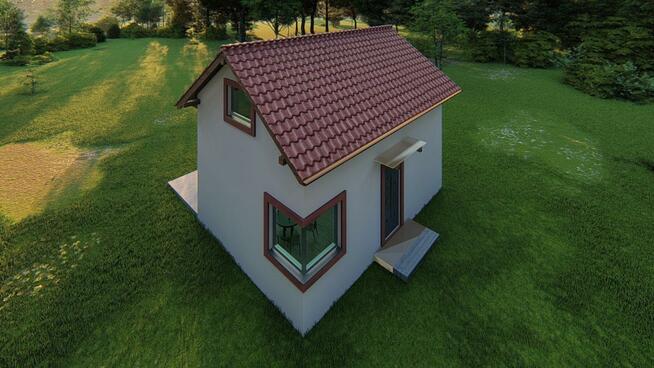 Projekt domu ZG46a - na zgłoszenie z poddaszem