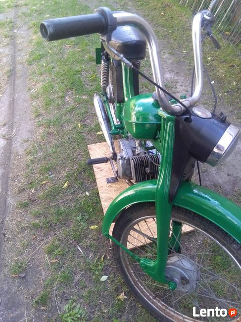 Motorower Komar dokumenty Zarejestrowany.