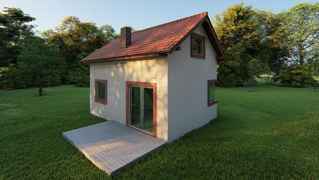 Projekt domu ZG46a - na zgłoszenie z poddaszem