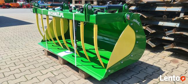 szuflo krokodyl łyżko krokodyl widły widła zęby JOHN DEERE