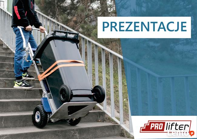 Schodołaz towarowy Elektryczny transport kserokopiarek 170kg