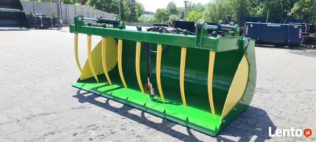 szuflo krokodyl łyżko krokodyl widły widła zęby JOHN DEERE