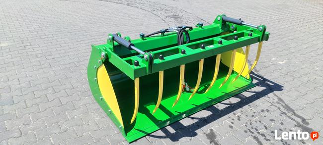 szuflo krokodyl łyżko krokodyl widły widła zęby JOHN DEERE