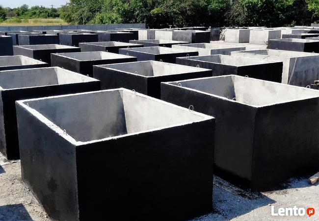 szambo szamba betonowe zbiorniki na deszczówkę 12m3