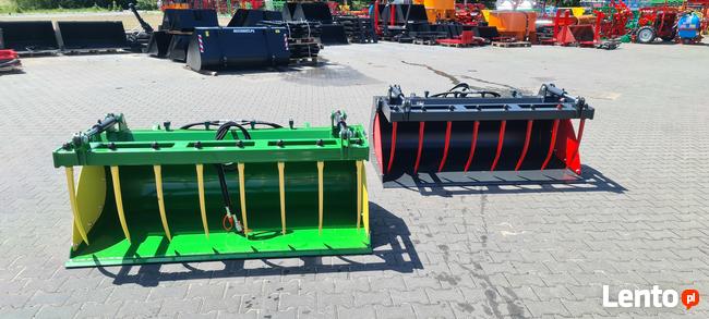 szuflo krokodyl łyżko krokodyl widły widła zęby JOHN DEERE