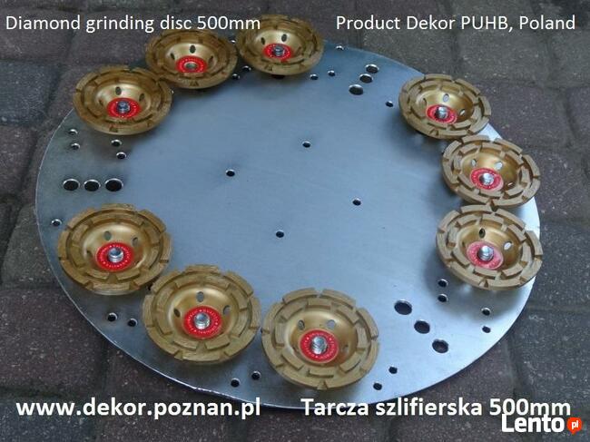 Kamień pierścieniowy do szlifowania, 400X100X50 mm