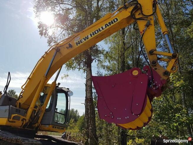 Łyżka przesiewająca do koparki 20-30 ton torf ziemia humus