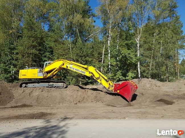 Łyżka przesiewająca do koparki 20-30 ton torf ziemia humus