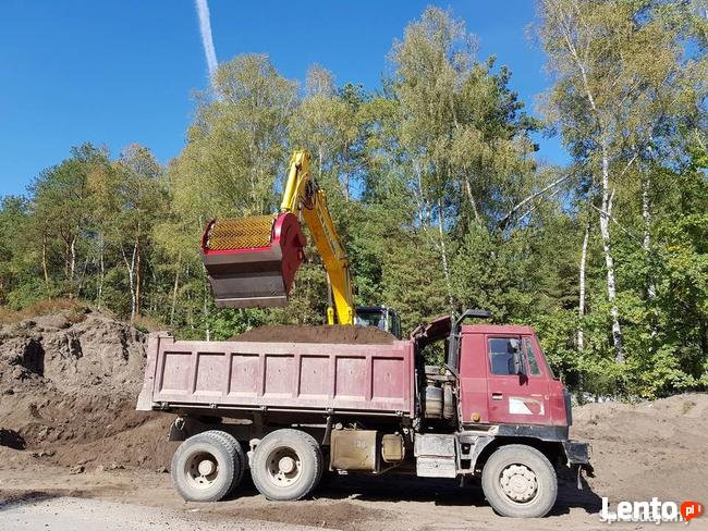 Łyżka przesiewająca do koparki 20-30 ton torf ziemia humus