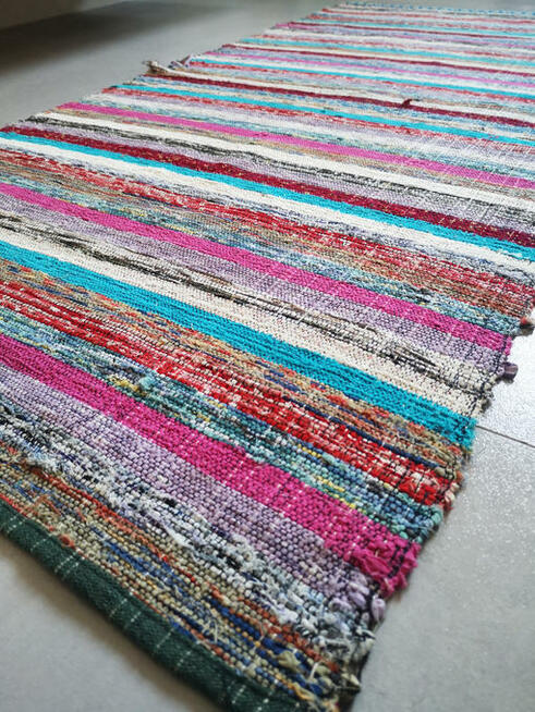 Chodniki ręcznie tkane na krosnach. Hand made z tradyją.