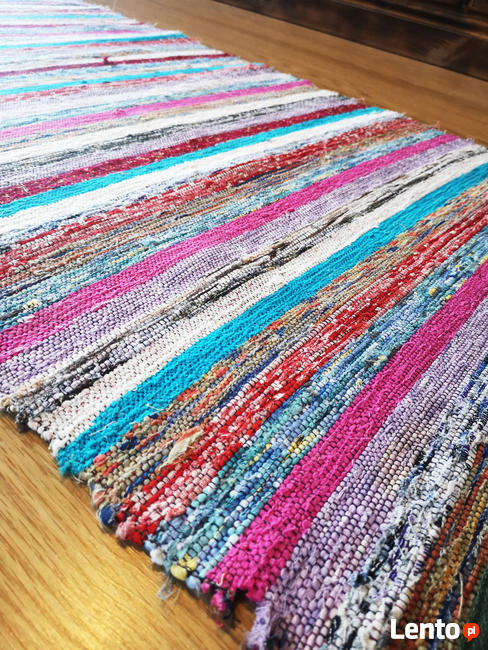 Chodniki ręcznie tkane na krosnach. Hand made z tradyją.