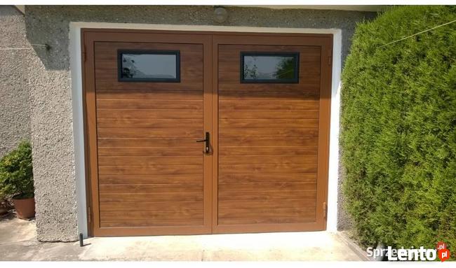 Brama garażowa dwuskrzydłowa 40mm OCIEPLANA Gliwice