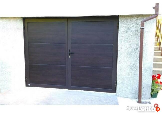Brama garażowa dwuskrzydłowa 40mm OCIEPLANA Gliwice