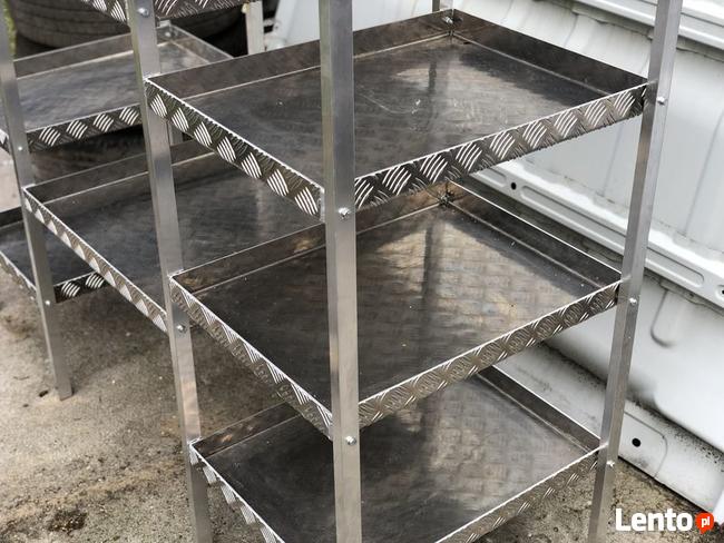 zabudowy aut dostawczych Białystok półki szafki do busów