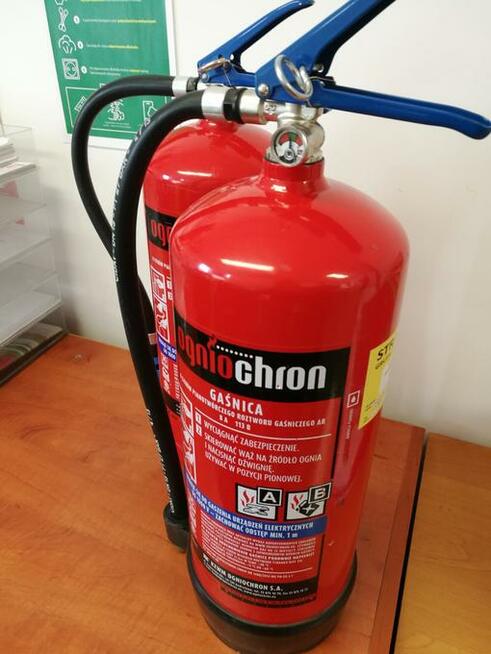 Gaśnica pianowa 6l GP-6x AB po remoncie