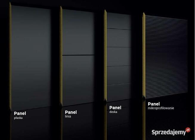 Brama garażowa dwuskrzydłowa 40mm OCIEPLANA Jaworzno