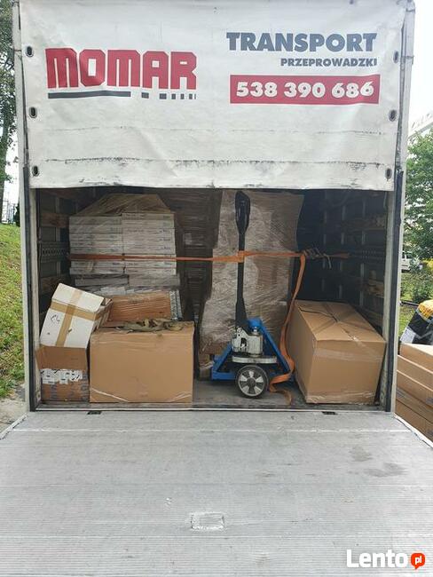 Tani Transport Przeprowadzki samochód z windą