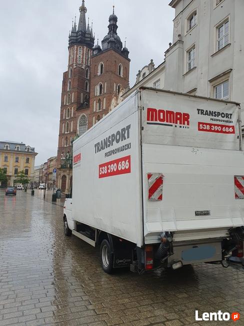 Tani Transport Przeprowadzki samochód z windą