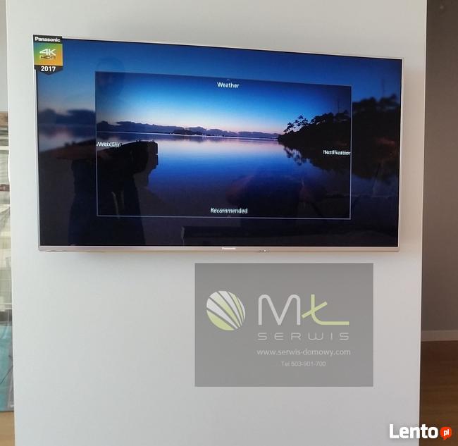 Montaż TV Telewizora na Ścianie Warszawa