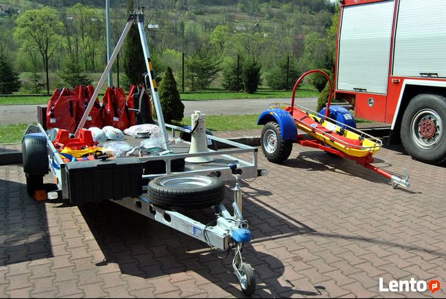 Przyczepa ratownicza do quada