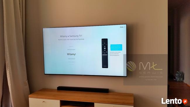 Montaż TV Telewizora na Ścianie Warszawa