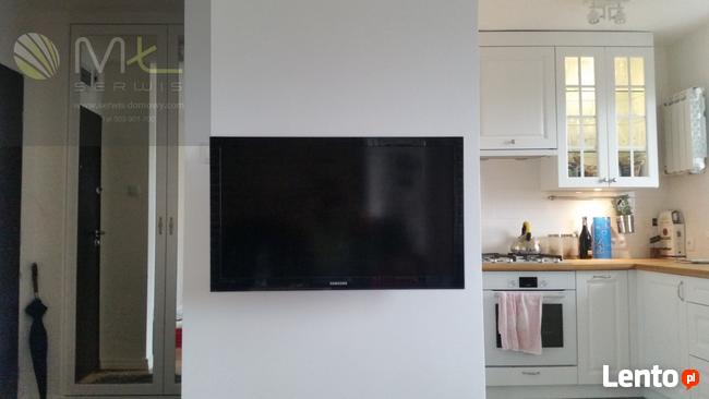 Montaż TV Telewizora na Ścianie Warszawa