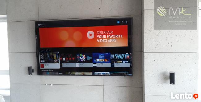 Montaż TV Telewizora na Ścianie Warszawa
