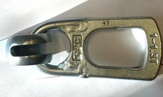 Hak kulowy, kotwa z głowicą kulową