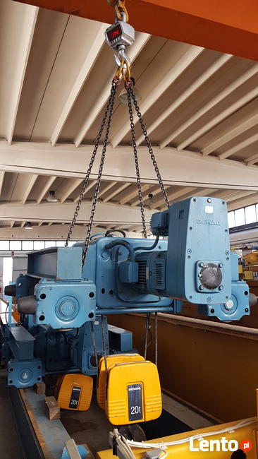 suwnice pomostowe 20, 30, 40 ton