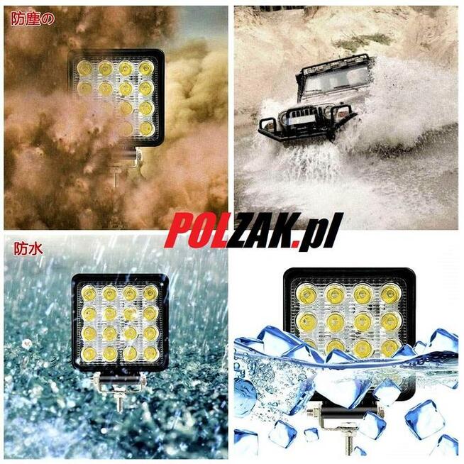 Lampa robocza 16 LED Claas New Holland Ferguson Ursus Zetor